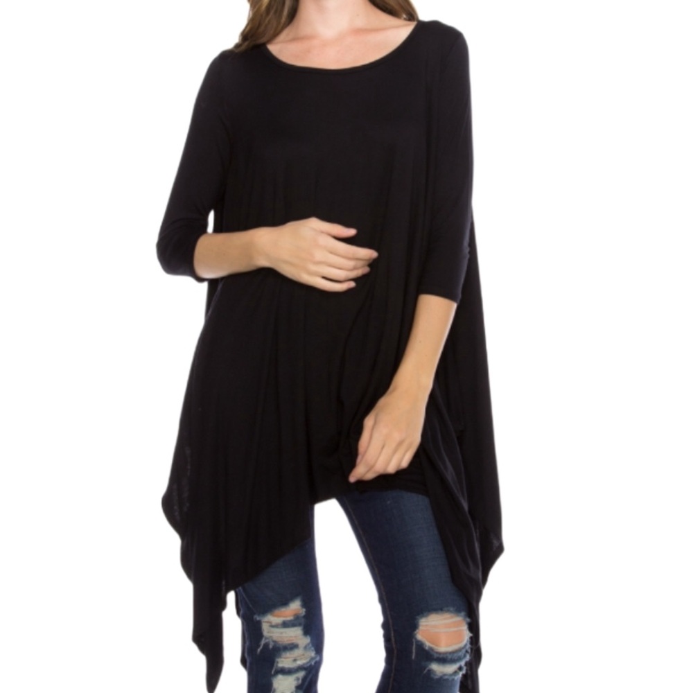 Black Long Tunic